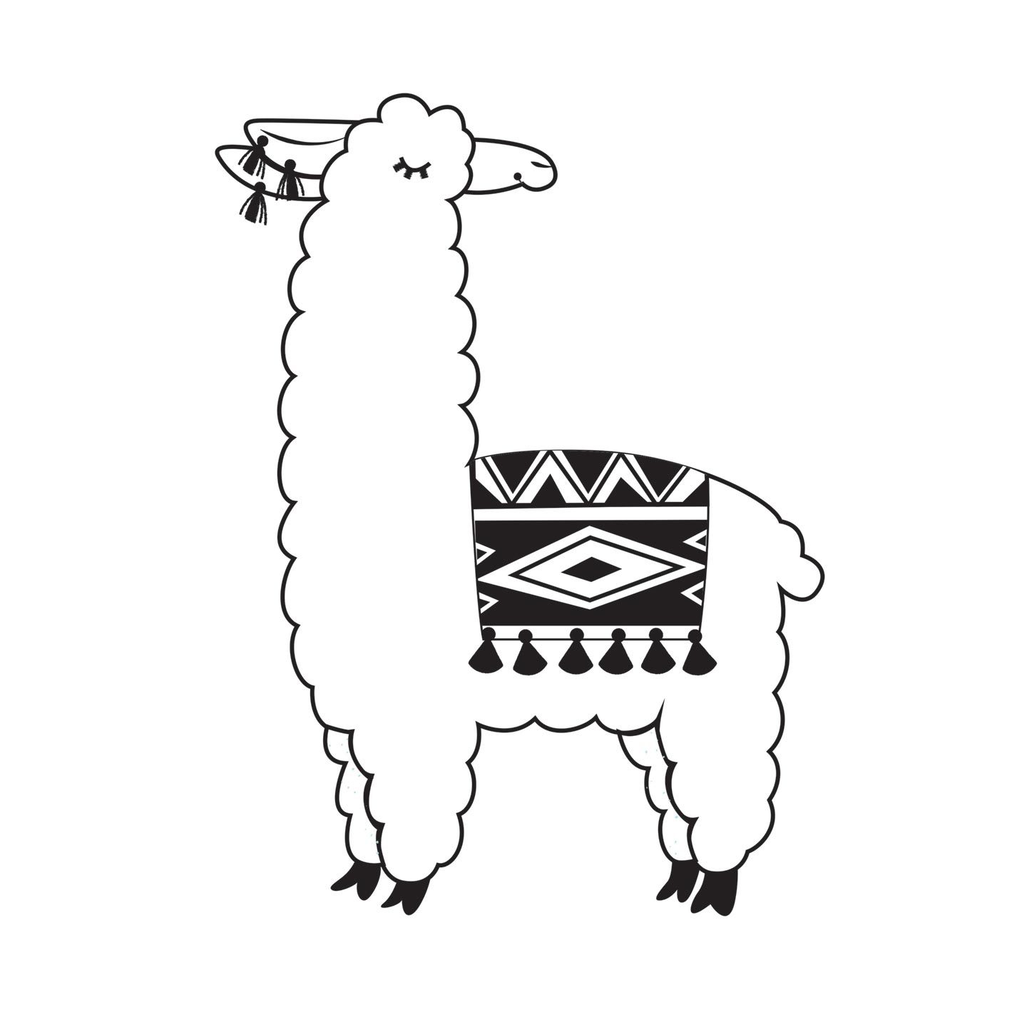 Llama Embossing Folder.  Darice CLEARANCE/Free with purchase - Freebie