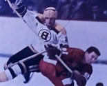 Vintage 1970s Boston Bruins Hockey Action Anscochrome 35mm Slide Car10 - $10.84