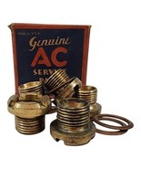 Vintage AC NOS Brass Plugs Chevrolet Buick Oldsmobile - $27.73 CAD