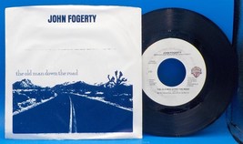 John Fogerty 45 &amp; PS - The Old Man Down The Road / Big Train B8 - £4.67 GBP