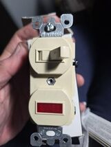 (2) Leviton 5246-I 15A, 120V, Duplex 3-Way, Neon Pilot AC Combination Sw... - $44.55