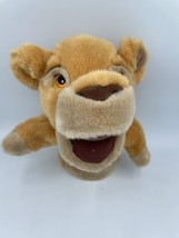 Vtg Simba Lion King Walt Disney Company Hand Puppet 10&quot; Plush Animal Toy - £9.28 GBP