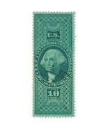 1862-71 $10 R96c First Issue, U.S. Internal Revenue, Probate of Will, Wa... - $847.58 MXN