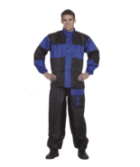 2 Piece Rain Suit Motorcycle Windproof Waterproof Gear Safety Reflectors... - $81.35 CAD