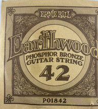 Ernie Ball Earthwood Phosphor Bronze Guitar String 1842 Sim202301 - £7.59 GBP
