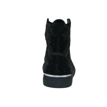 Mens High Top Shoes By FIESSO AURELIO GARCIA ,Fancy Rhine stones 2402 Black image 6