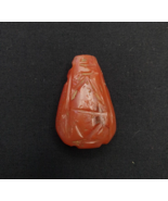 Antica antica perla di agata corniola incisa vicino orientale sasanide - $130.45 CAD