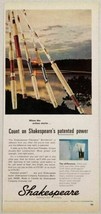 1967 Print Ad Shakespeare Fiberglas Wonderod Fishing Rods Kalamazoo,MI - $12.86