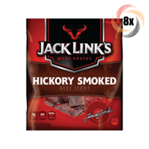Full Box 8x Packs Jack Links Hickory Smokehouse Meat Beef Jerky 2.85oz - £54.29 GBP