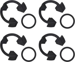 (4+4Pcs) 1&quot; Water Softener Clips And O-Rings Kit Fit For Ge/Kenmore Eco-... - £25.36 GBP