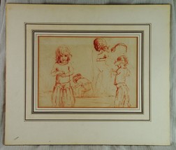 Augustus John Sketches of His Children - $1,202.85