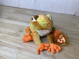 Prince the Frog Beanie Baby Excellent Condition w/ hang tag protector - $7.45