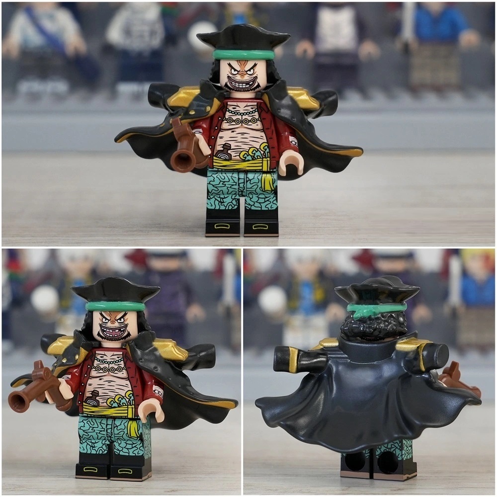Marshall D Teach the Blackbeard One Piece Lego Compatible Minifigure Bri... - $3.49