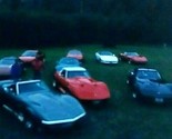 35mm Slide Vintage Corvettes in Field 1980s Kodachrome Car59 - $10.84