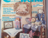 CRAFTWORKS for the Home CRAFTS May 1990 Spring Easter Crochet Painting Q... - $8.86