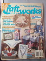 CRAFTWORKS for the Home CRAFTS May 1990 Spring Easter Crochet Painting Quilting - £6.93 GBP