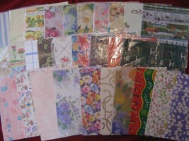 Huge Mixed Lot of 50+ Vintage Gift Wrap Paper Sheets All Occasions Over 5 Lbs. C - £22.53 GBP