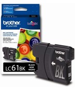 Brother Lc61Bk - Ink Cartridge, Black, 450 Page-Yield. - £25.05 GBP