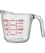 Anchor Hocking Tempered GLASS MEASURING CUP 2 CUP 16 oz quart mL bowl 55... - €24,42 EUR