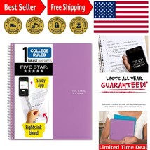 Spiral Notebook + Study App 1 Subject, College Ruled Paper, 8-1/2&quot; x 11&quot;... - $181.14 MXN