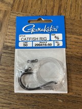 Gamakatsu Catfish Rig Hook Size 6/0 - £6.29 GBP