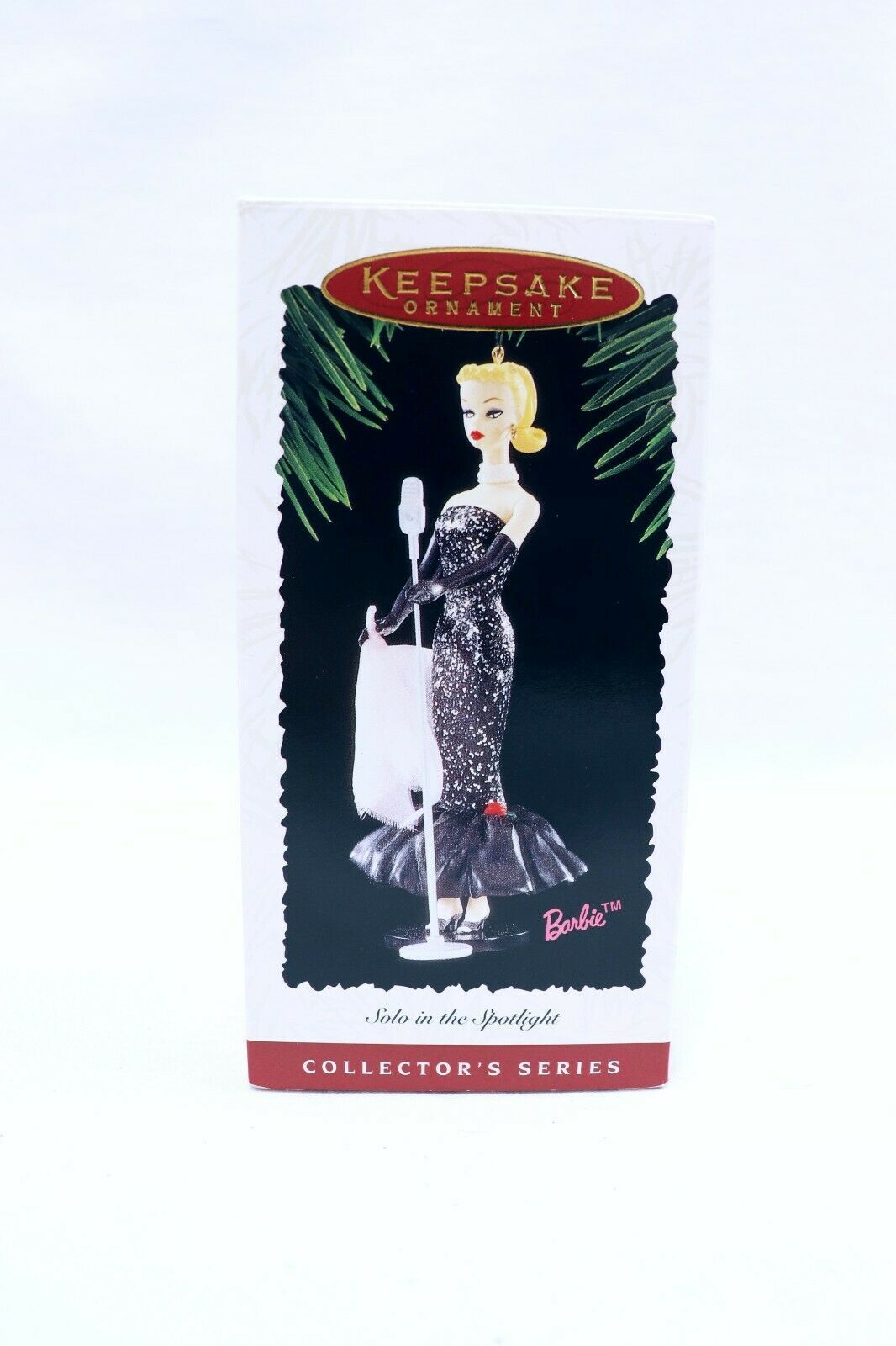 VINTAGE 1995 Hallmark Keepsake Christmas Ornament Barbie Solo in the Spotlight - £19.45 GBP