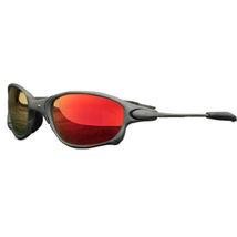 Top X-Metal Juliet xx Sunglasses Polarized Sport Riding Cycling Ruby Red Mirror - £37.88 GBP