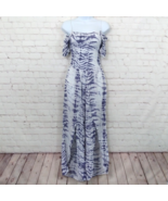 Vintage Havana Jumpsuit Girls Medium 10/12 Tie Dye Off The Shoulder Smocked - $24.99