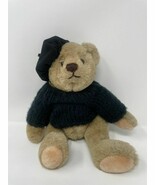 Gund 1982 Articulated Teddy Bear Beanie 12&quot; Plush Soft Toy Stuffed Animal - $602.11 MXN