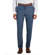 Perry Ellis Portfolio Men’s Slim Fit Twill Dress Pants, Dark Navy, 32W x... - $34.48 CAD
