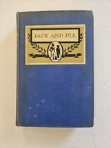 Antique Book Jack and Jill Louisa May Alcott Hardcover New York Blue Ribbon Book - £11.89 GBP