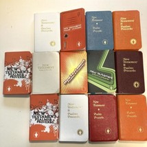 Lot 13 Pocket Size New Testaments Gideons Bibles King James Mid Century - $39.60