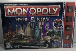 MONOPOLY Here &amp; Now Own America’s Favorite Cities! - Limited Edition NEW Sealed - £28.92 GBP