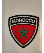 Morocco Patch Souvenir Flag Star North Africa Sahara Desert - $14.84