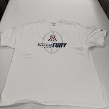 Champion Desert Fury Football 2023 Men's 2XL White Short Sleeve T-Shirt Chest 48 image 11