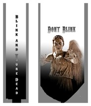 Dont Blink Weeping Angels Neck Tie - The Doctor Tardis Whovians LOOK - £27.94 GBP