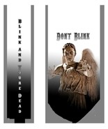 Dont Blink Weeping Angels Neck Tie - The Doctor Tardis Whovians LOOK - £27.84 GBP