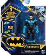 2021 SPIN MASTER DC CAPED CRUSADER BAT-TECH NIGHTWING 4 INCH FIGURE - £17.29 GBP