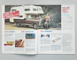 Original 1973 Ford Camping &quot;Let Ford Take You Camping&quot;  Sale Brochure CB - £11.78 GBP