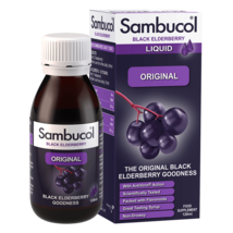 Sambucol Black Elderberry Original (120ml) - BRAND NEW + FREE UK P&amp;P - £21.85 GBP