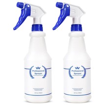 Plastic Spray Bottle, Empty Spray Bottles (2 Pack 24 Oz), All-Purpose Sp... - $26.31 CAD