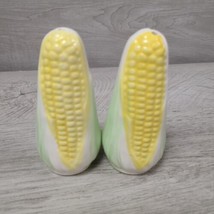 Corn on the Cob Salt &amp; Pepper Shakers Ceramic Country Kitchen Farmhouse Decor  - £5.02 GBP