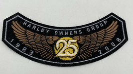 Harley Davidson HOG Patch 2008 H.O.G. Owners Group Cloth Embroidered 20-... - £7.41 GBP