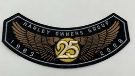 Harley Davidson HOG Patch 2008 H.O.G. Owners Group Cloth Embroidered 20-... - £7.05 GBP