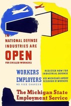 National Defense Industries are Open 20 x 30 Poster - £20.29 GBP