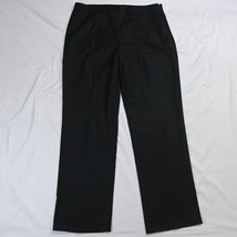 Nic + Zoe 14 Black Side Zip Straight Dress Pants - £14.04 GBP