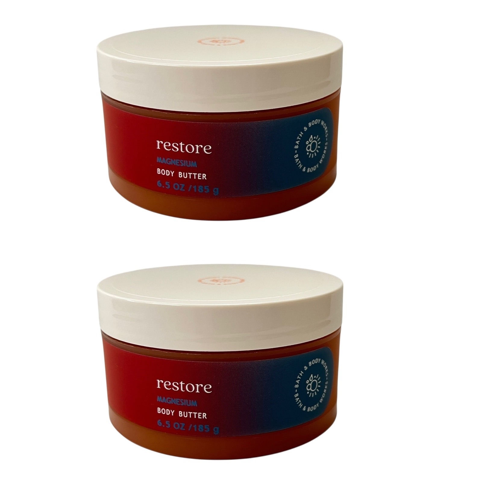 Bath &amp; Body Works Restore Magnesium Body Butter 6.5 oz 2 Pack - $36.63