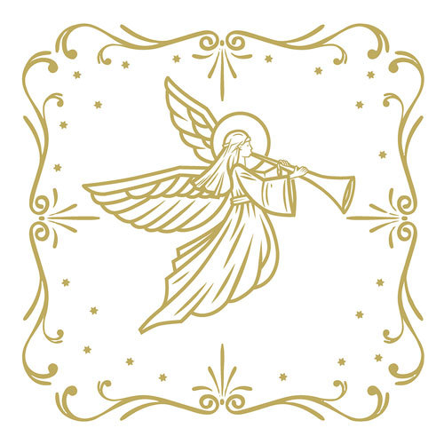 Paper+Design Luncheon Napkins - Angel Deco - $33.45