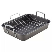 12&quot; x 16&quot; Nonstick Roaster with Rack - £59.33 GBP