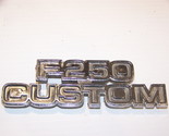 1977 1978 1979 FORD F250 CUSTOM EMBLEM OEM #D7TB-16702-F - £17.97 GBP